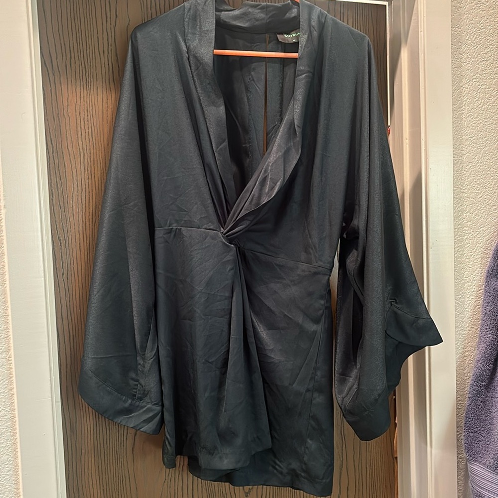 Mini kimono style dress